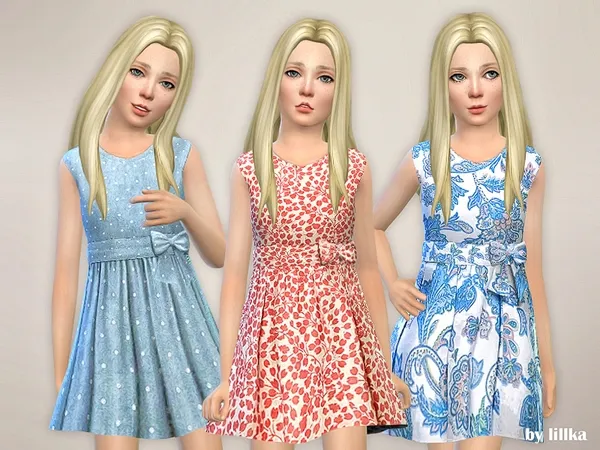Alpha Designer Dresses Collection P110 - The Sims 4 Custom Content