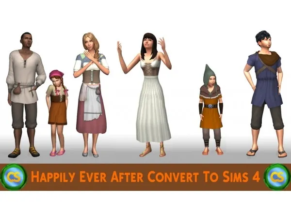 Maxis Match Happily Ever After Converted to Sims 4 by cepzid - The Sims 4 Custom Content