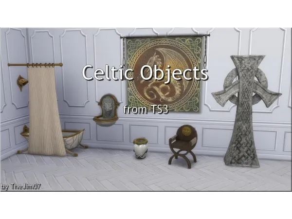 Alpha Celtic Objects from by TheJim07 - The Sims 4 Custom Content