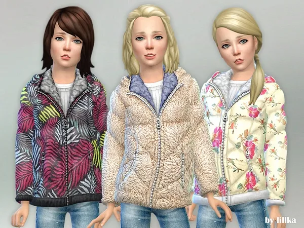 Alpha Winter Jacket - The Sims 4 Custom Content