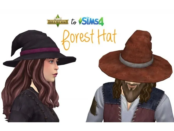 Maxis Match A new hat and 12 items for your witches ta by zx - The Sims 4 Custom Content