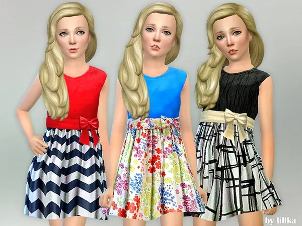 Alpha Designer Dresses Collection P111 - The Sims 4 Custom Content