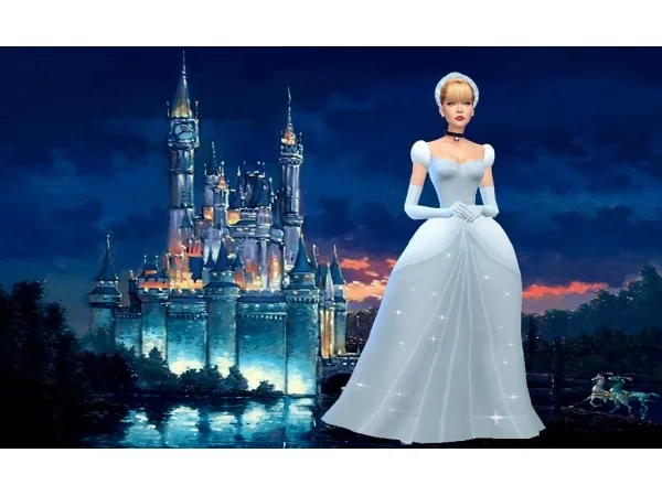 Alpha Cinderella by stardustsims4 - The Sims 4 Custom Content
