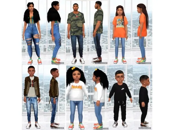 Alpha Simlocker VaporMax by simsfinds - The Sims 4 Custom Content