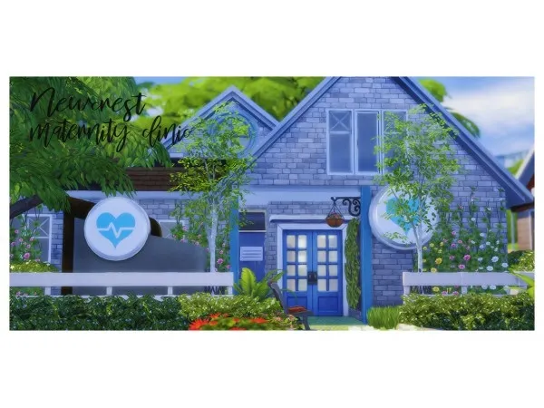 Alpha NEWCREST MATERNITY CLINIC by mrsbobpancakes - The Sims 4 Custom Content