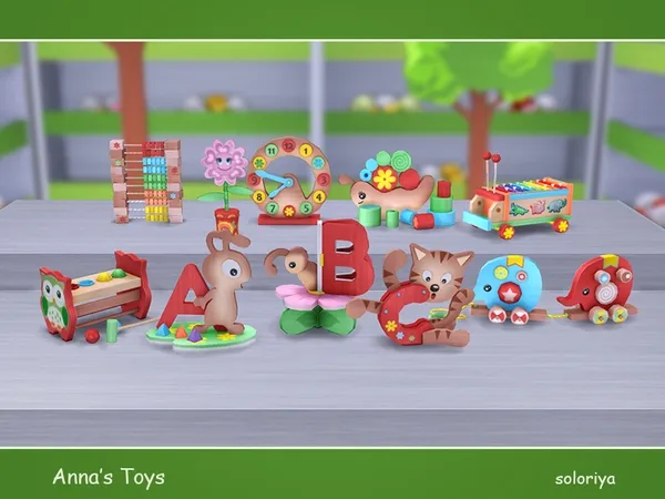 Alpha Anna's Toys - The Sims 4 Custom Content