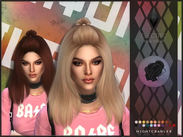 Alpha Nightcrawler Electric - The Sims 4 Custom Content