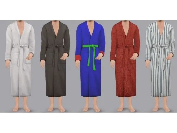 Sims 4 Spa Day Plush Bathrobe - The Sims 3 Custom Content