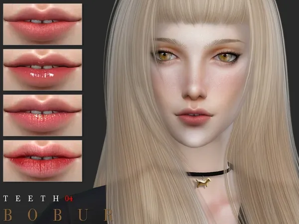 Mix Bobur Teeth 04 - The Sims 4 Custom Content