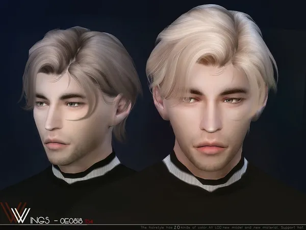 Alpha WINGS OE0818 - The Sims 4 Custom Content