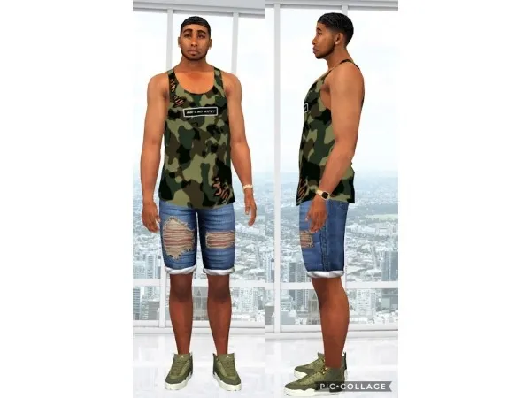Alpha Chris Paul x Air Jordan 12 by simlocker - The Sims 4 Custom Content