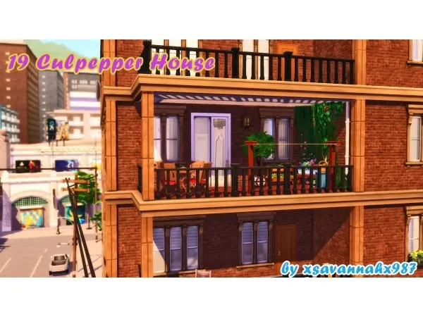 Maxis Match Spicy market 19 Culpepper House by xsavannahx987 - The Sims 4 Custom Content