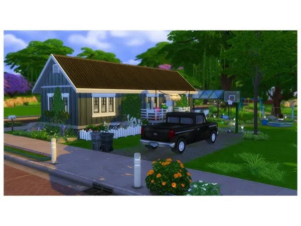 Alpha Tiny Trailer by pxelplants - The Sims 4 Custom Content
