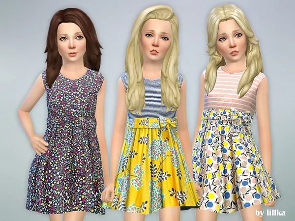 Alpha Designer Dresses Collection P112 - The Sims 4 Custom Content