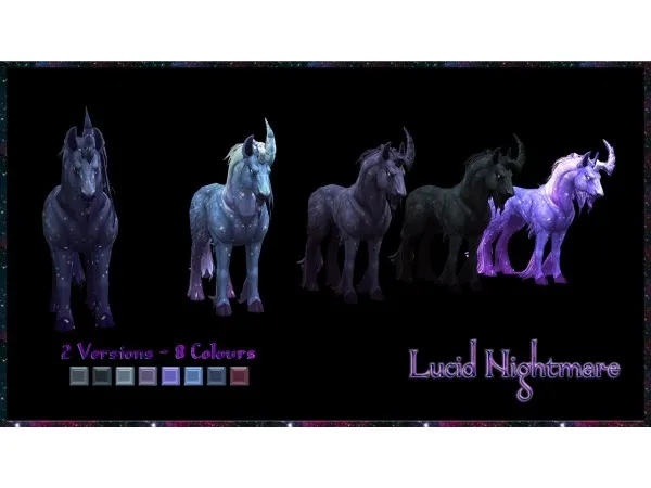 Alpha Lucid Nightmare (Sims 4) by lunanelfeah - The Sims 4 Custom Content