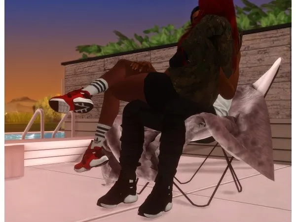 Alpha No Name Sneakers by simlishshawtyxo - The Sims 4 Custom Content