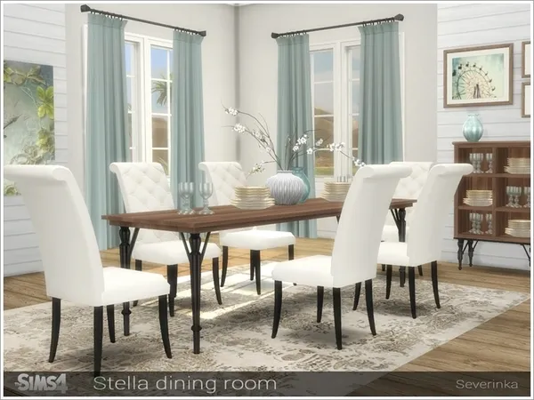 Sims 4 Dining Room CC