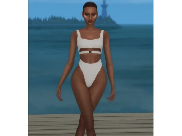 Alpha Meshki Swimsuits - The Sims 4 Custom Content