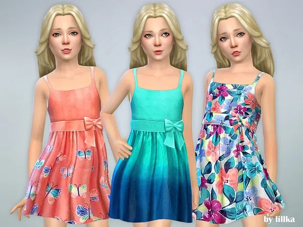 Alpha Designer Dresses Collection P113 - The Sims 4 Custom Content