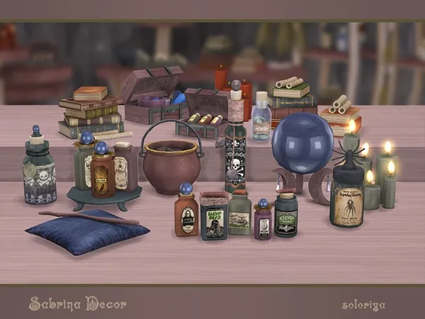 Alpha Sabrina Decor by thesimsresource - The Sims 4 Custom Content