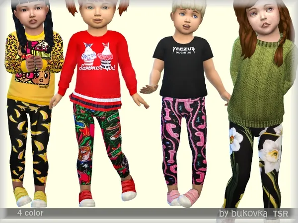 Alpha Leggings - The Sims 4 Custom Content