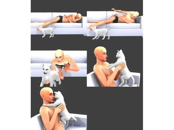 Alpha Furry Troublemaker by sciophobis - The Sims 4 Custom Content