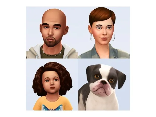 Maxis Match Şims by simsontherope - The Sims 4 Custom Content