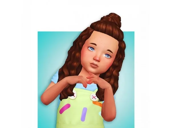 Maxis Match Baddie hair sims by naevys - The Sims 4 Custom Content