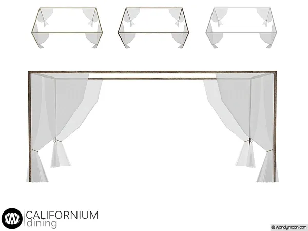 Californium Beach Pergola - The Sims 4 Custom Content