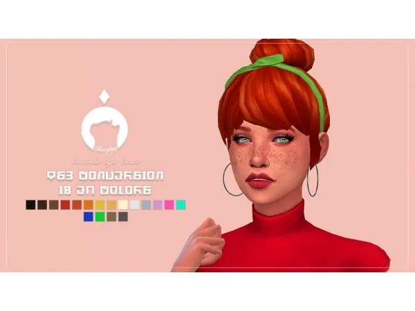 Maxis Match Bound Up Bows TS3toTS4 Conversion sims by ikari - The Sims 4 Custom Content