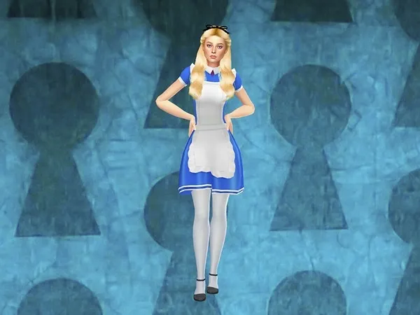 Alice in Wonderland CAS Background 2 - The Sims 4 Custom Content