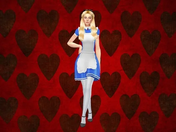 Alice in Wonderland CAS Background 4 - The Sims 4 Custom Content