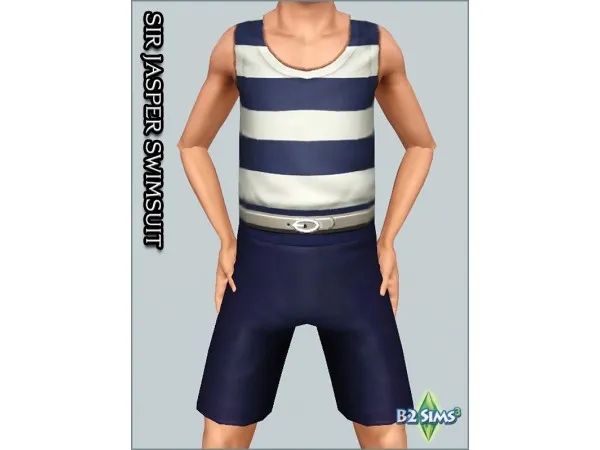 Sir Jasper Swimsuit (Elder Male) 2 by Brunnis - The Sims 3 Custom Content