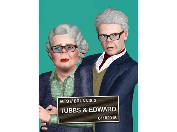 Tubbs Edward (League of Gentlemen) 2 by Brunnis - The Sims 3 Custom Content