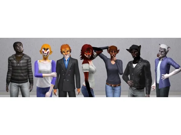 Anthro Bases by popcornstar45 - The Sims 3 Custom Content