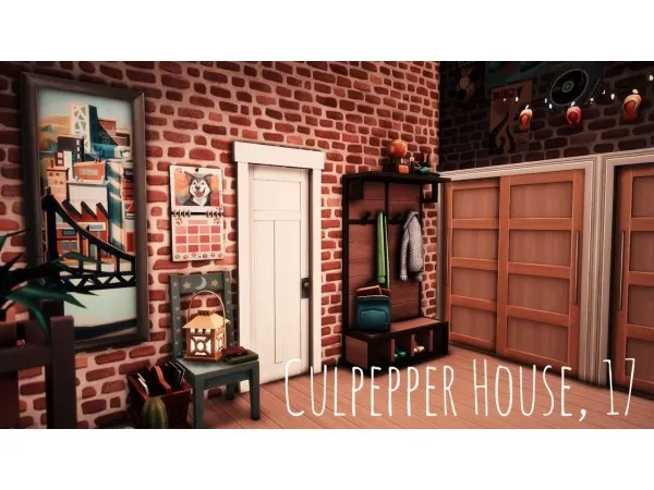 Maxis Match Culpepper House 17 s by iiwa - The Sims 4 Custom Content