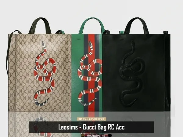 Alpha Leo Acc Guccibag - The Sims 4 Custom Content