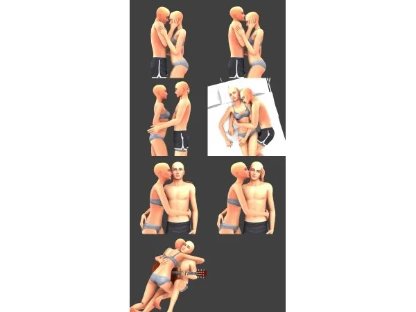 Alpha Random Couples by sciophobis - The Sims 4 Custom Content
