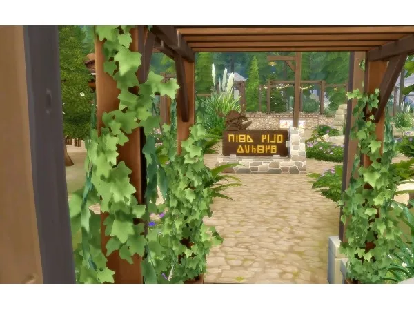 Maxis Match Granite Falls Park No by viasims - The Sims 4 Custom Content