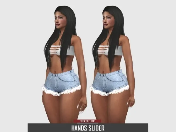 Mix HANDS SLIDER - The Sims 4 Custom Content