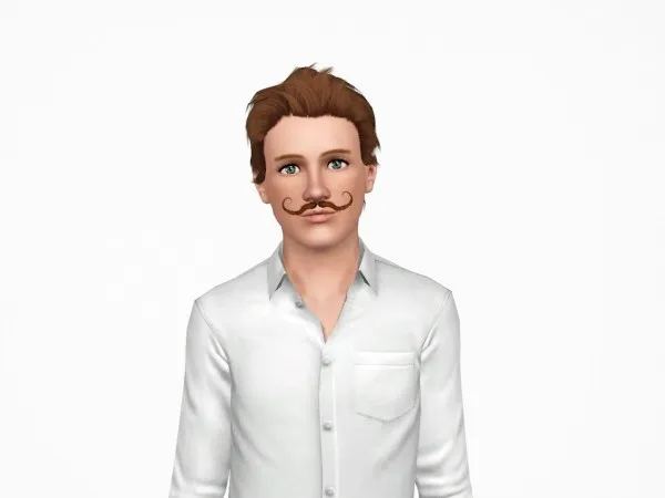 Moviestuff Moustache Edit by danjaley - The Sims 3 Custom Content