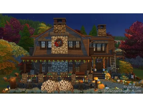 Maxis Match Autumn Paradise by Frau Engel - The Sims 4 Custom Content