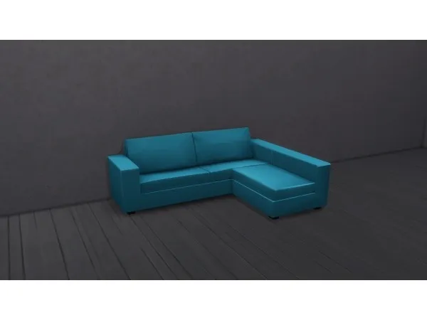 Maxis Match Squarely There Modular Sofa (Base Game) by illogicalsims - The Sims 4 Custom Content
