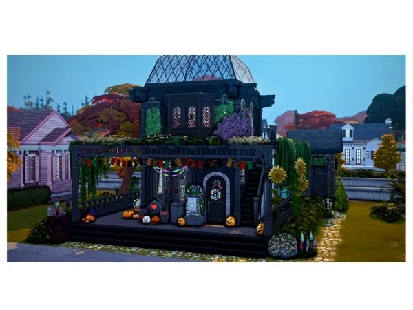 Alpha A LIL BIT SPOOKY by skellysim - The Sims 4 Custom Content