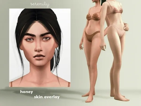 Alpha Honey Skin - The Sims 4 Custom Content