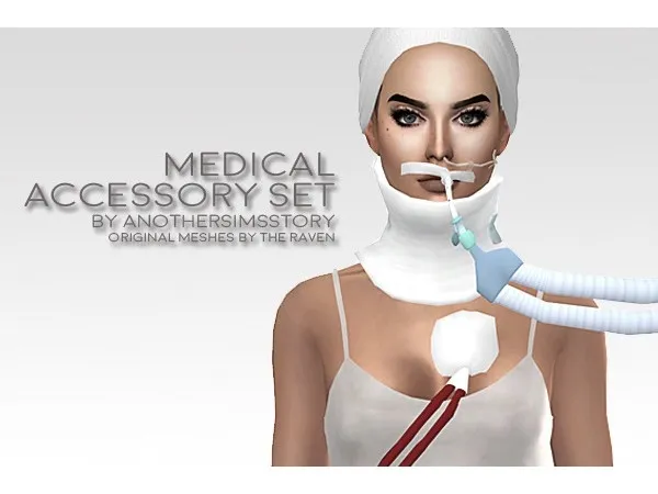 Alpha Medical Accessory Set by anothersimsstory - The Sims 4 Custom Content