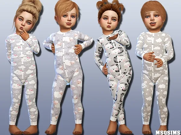 Alpha Toddler Body Collection 01 - The Sims 4 Custom Content