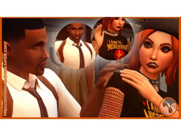 Maxis Match Simblreen Fun Size Pack Police Arrest poses by storybrooke - The Sims 4 Custom Content