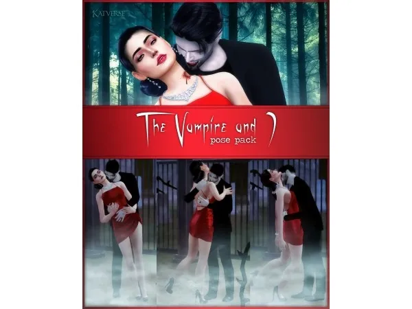 Alpha My Vampire and I by katverse - The Sims 4 Custom Content
