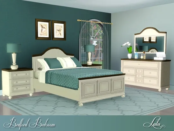 Bedford Bedroom - The Sims 3 Custom Content
